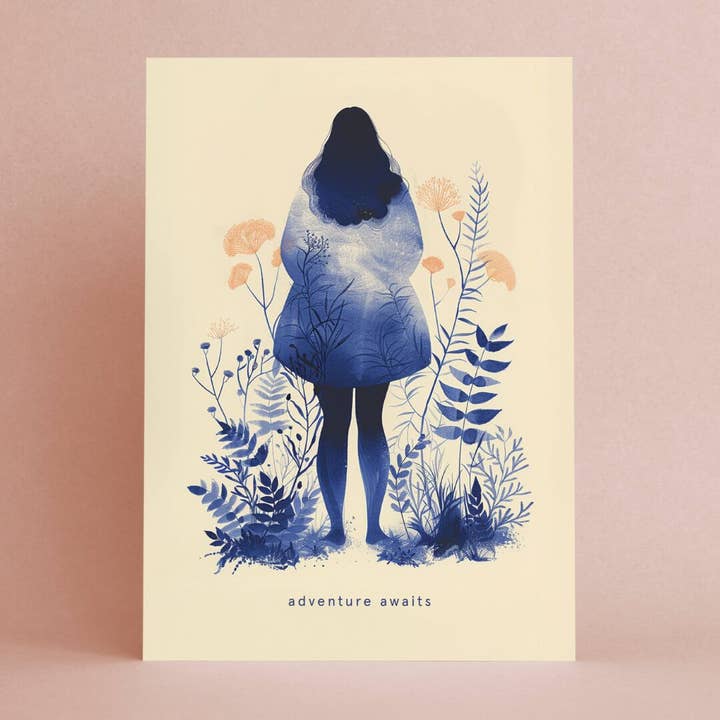 Botanopia - gifts , decor and cards for plant lovers - Wholesale Friendship Card - Adventure Awaits | Encouragement Friendship Card1