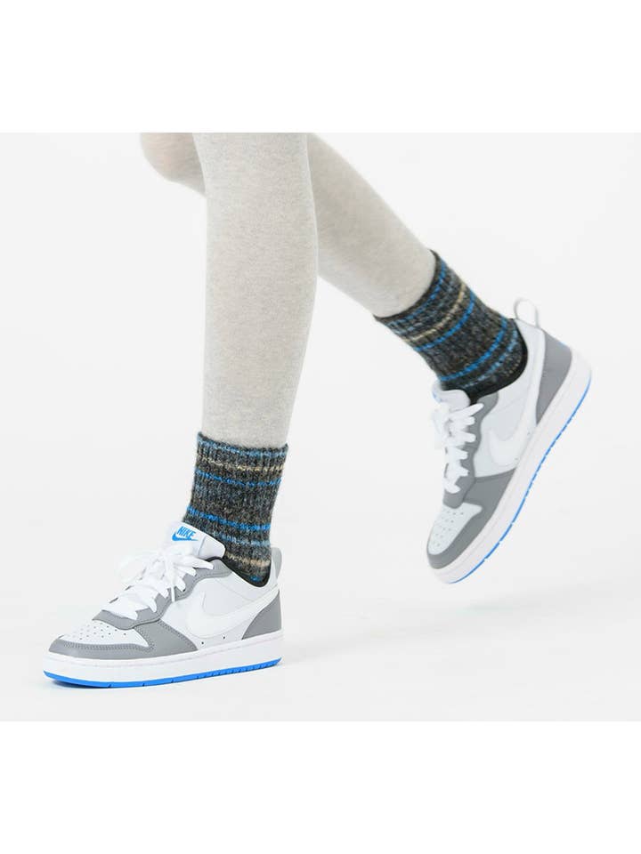 Comfortarians - Wholesale Socks - Women's - Stripes Wool Socks For Women | Cozy Wool Angora Socks