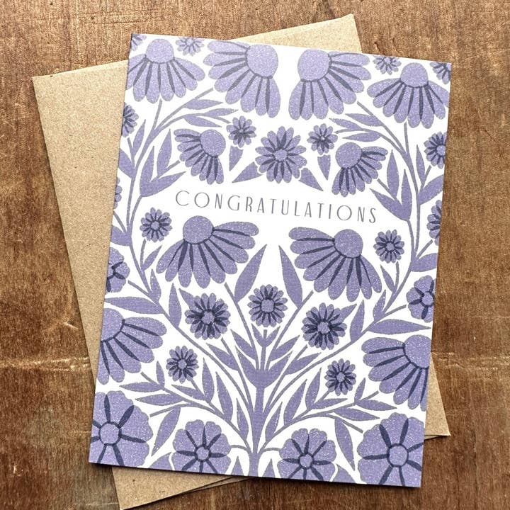 Katharine Watson - Wholesale Congratulations Card - "Congratulations," Greeting Card
