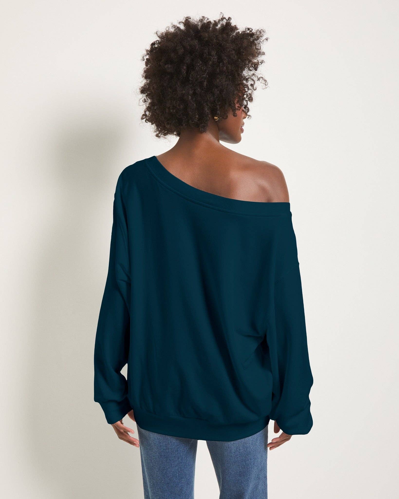 Seventy Eight and Sunny (SEAS) - Wholesale Sweatshirt - Women's - Brooksville One Shoulder Sweatshirt31