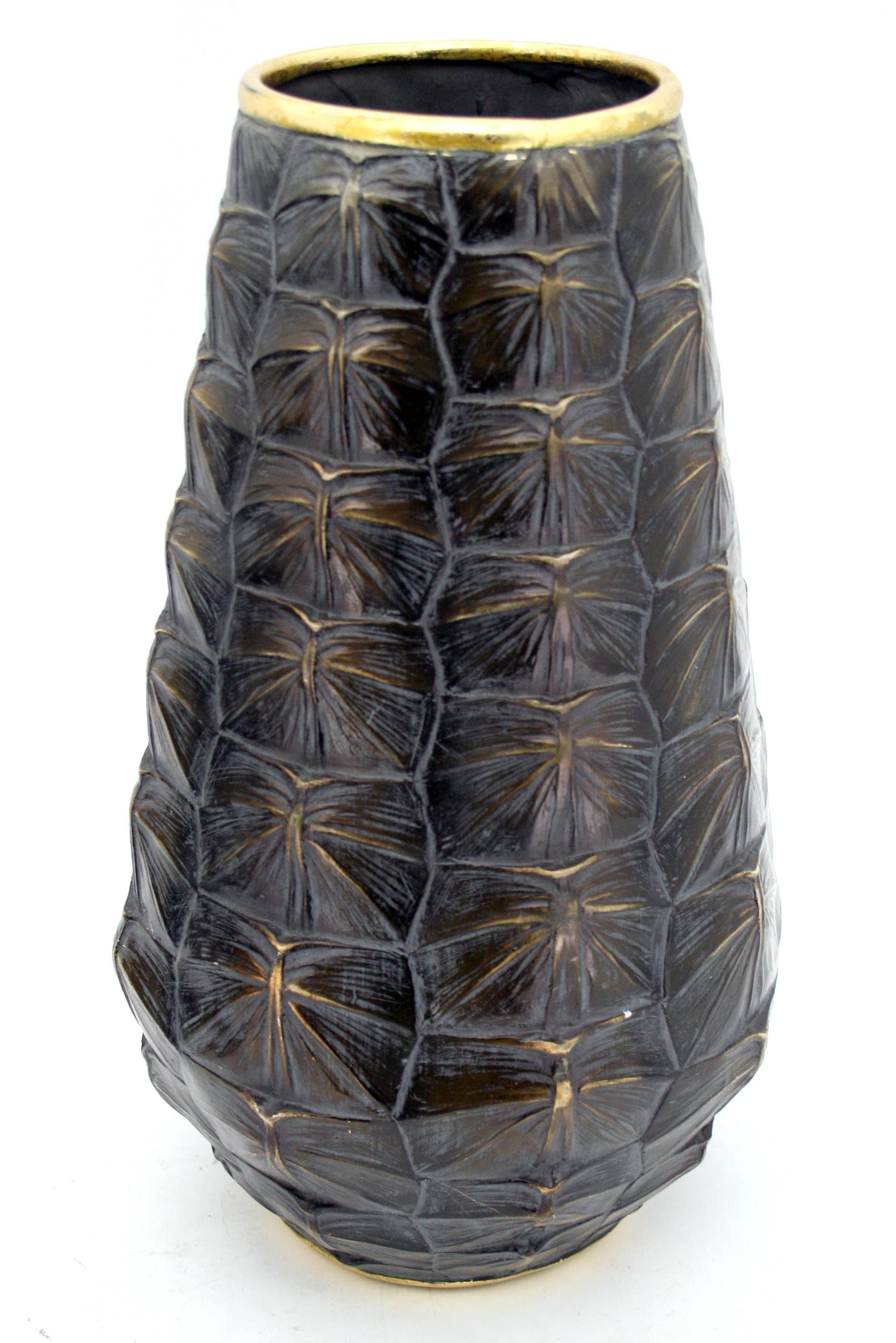 Modern World by Contrast Inc. – wholesale Vas – Hög knäppande sköldpadda skal vas1