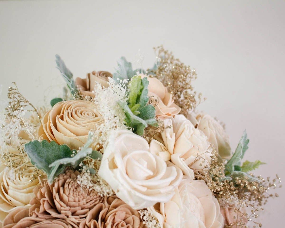 Sola Wood Flowers - Wholesale Dried/Pressed Flowers - Baby's Breath (White)6