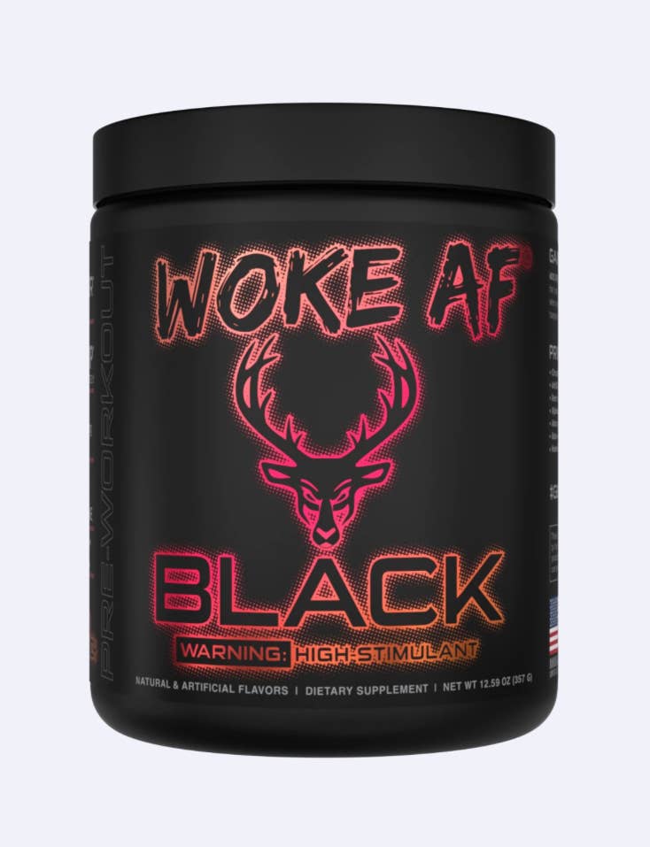 Bucked Up - Wholesale Oral Supplement/Vitamin - Woke AF Black Pre-Workout [30 Serv]2