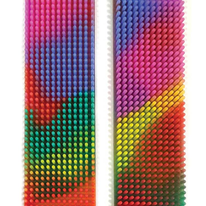 TPG Creations / The Pencil Grip - Wholesale Fidget Toy - Kids - Silicone Zen Strips Multicolor 2 pc. TPG-896