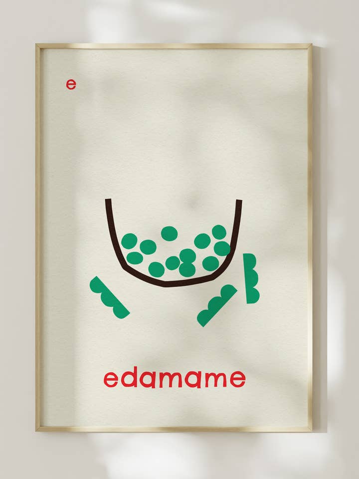 Edamame Kunstdruck für den Großhandel von Surprise Radish