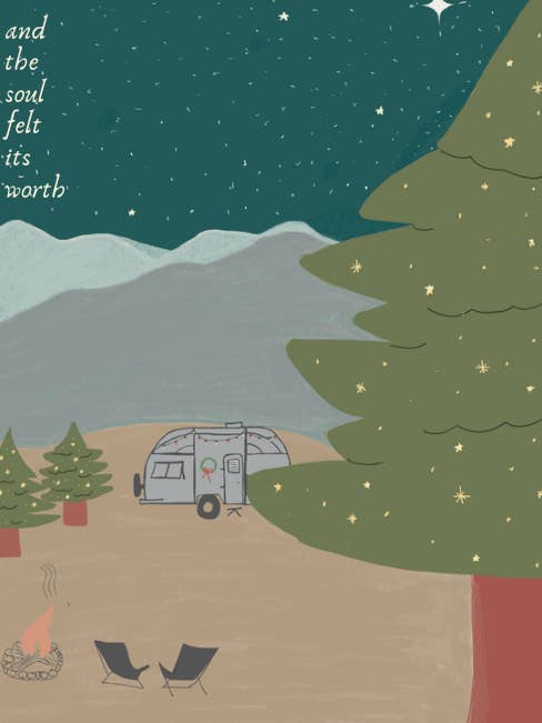 Christmas Card: Christmas RV Camper for wholesale by Cruisin' + Campfires