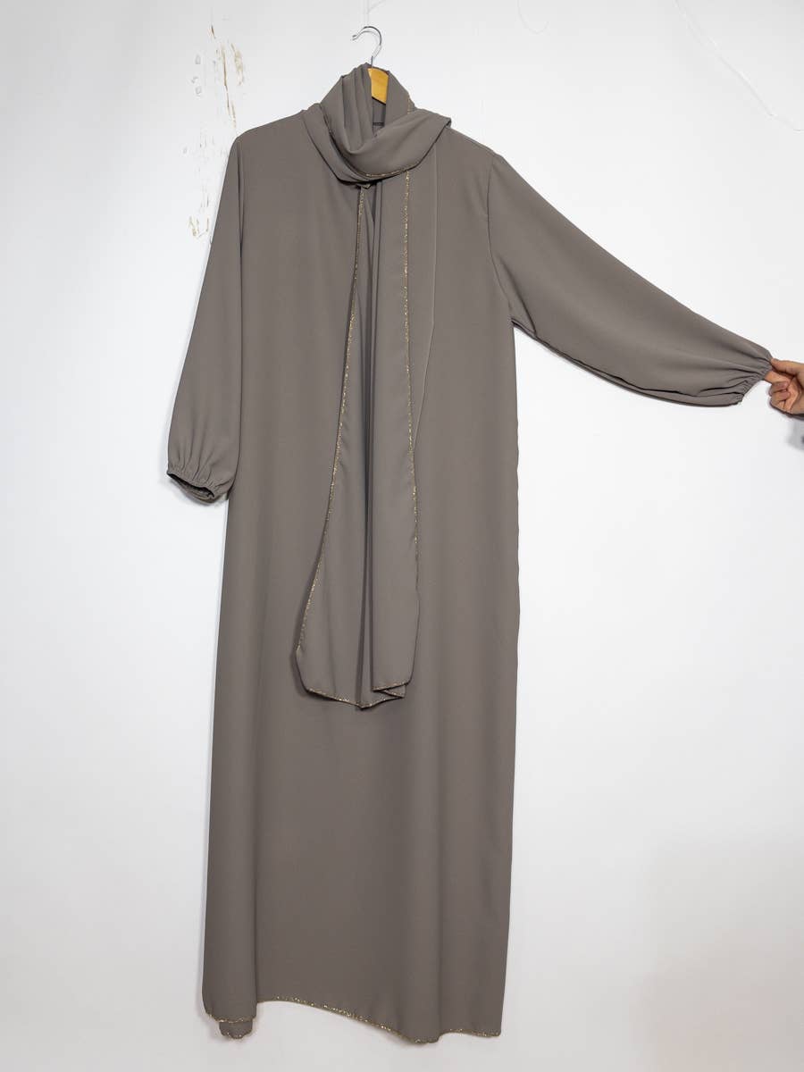 IDEAL OUTFIT - Wholesale Kaftan - Women's - Medina silk abaya for women ref:2338pkdr12