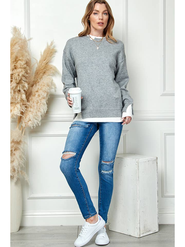 Cezele - Vendita all'ingrosso Maglione tricot - Donna - Maglione in maglia a maniche lunghe - 100% acrilico18