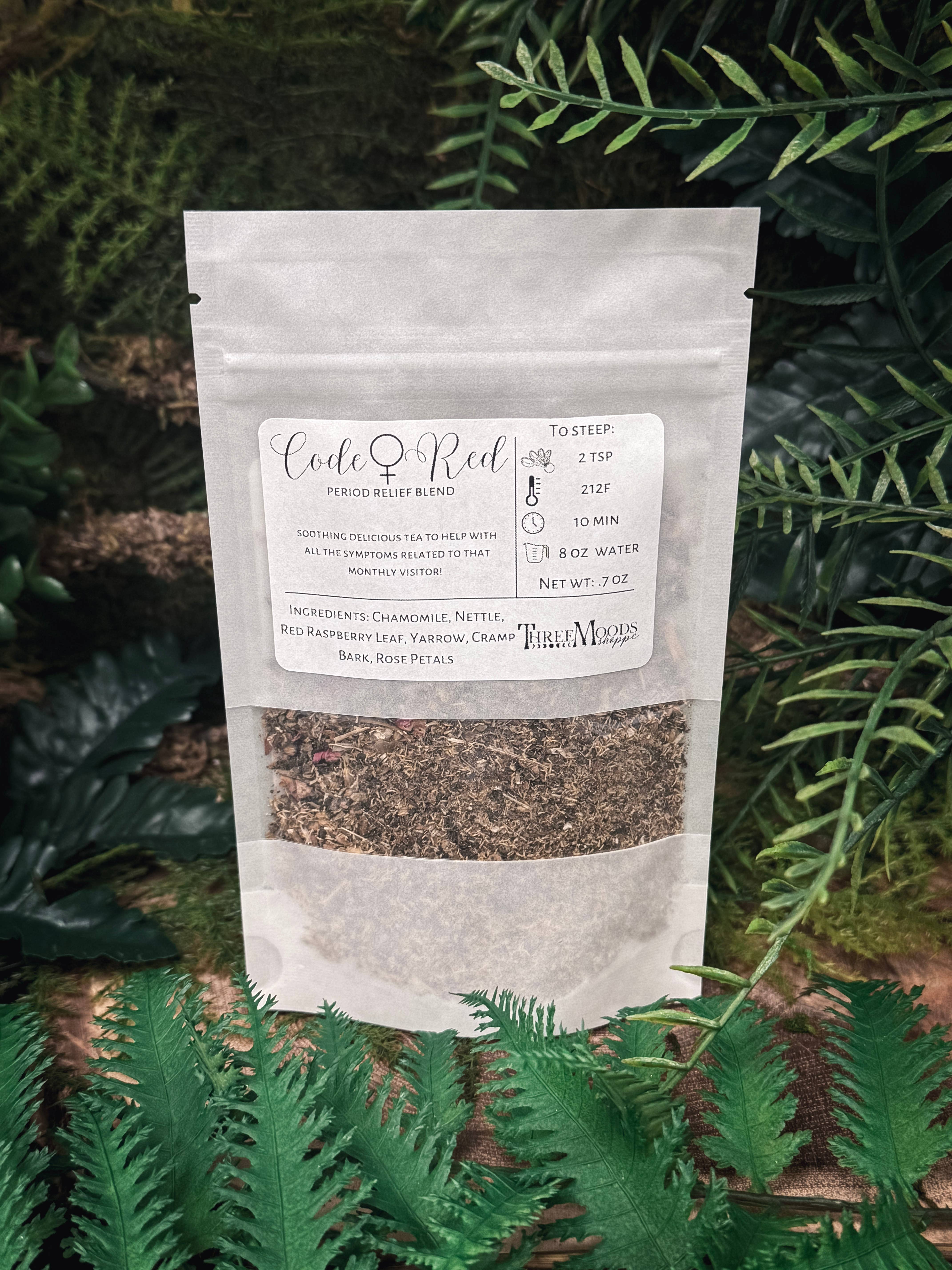 Three Moods Shoppe - Wholesale Health/Detox Tea - Code Red (Period Relief) Tea2