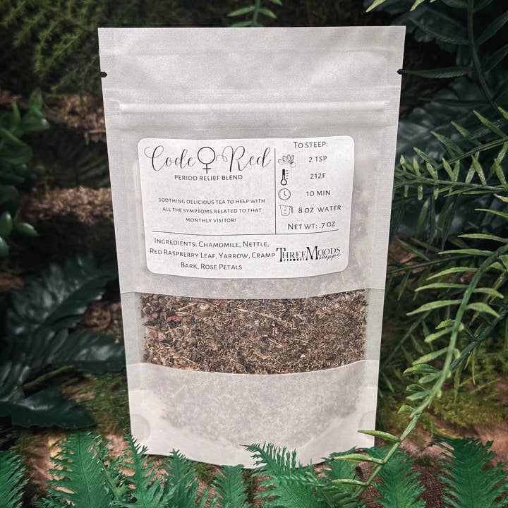 Three Moods Shoppe - Wholesale Health/Detox Tea - Code Red (Period Relief) Tea2