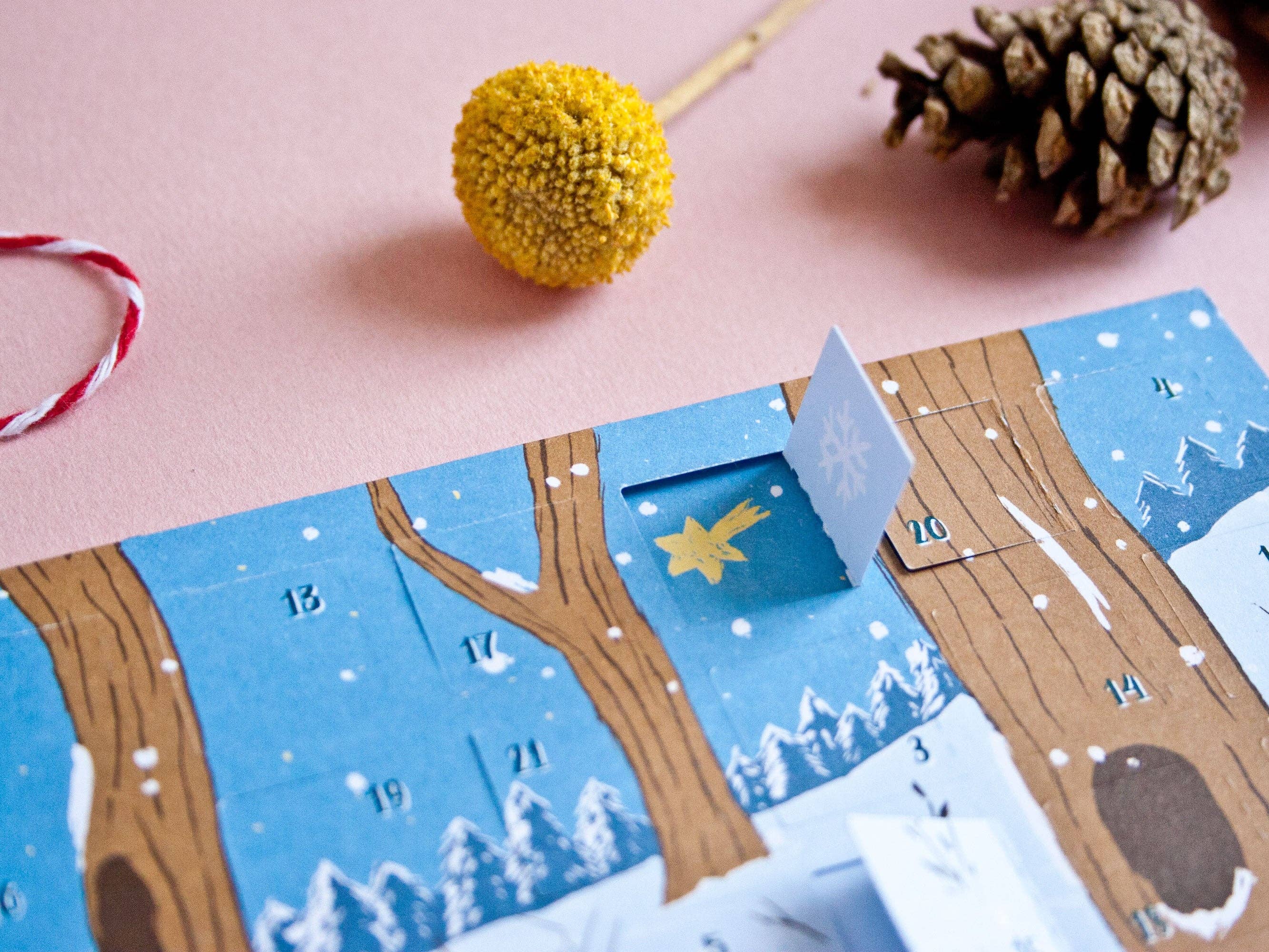 Katja Rub - Wholesale Advent Calendar - Advent calendar postcard winter forest5