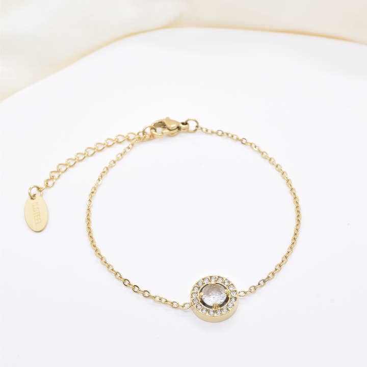 BRACELET - BR210147 GOLD for wholesale by Kapyco