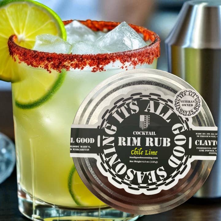 Chile Lime Rim Rub | Margarita Salt Rimmer for wholesale by Its All Good Seasoning LLC