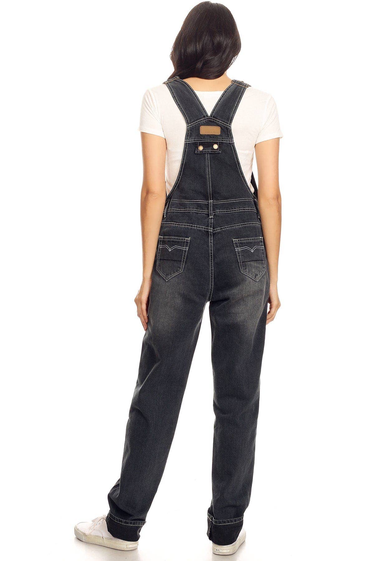 Anna Kaci Wholesale - Wholesale Overalls - Women's - Vintage Straight-Leg Overalls9