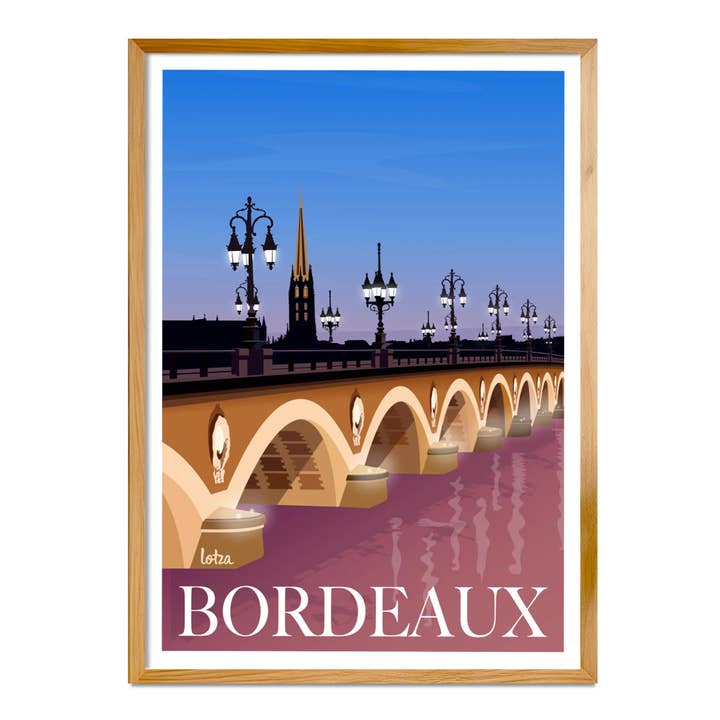 Display Bordeaux - Pont de Pierre for wholesale by Lotza