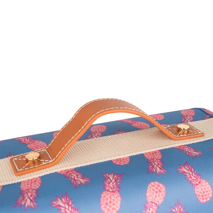 Boulevard - Wholesale Toiletry Bag - Women's - "Delilah" Pineapple Toiletry Roll (Personalizable)