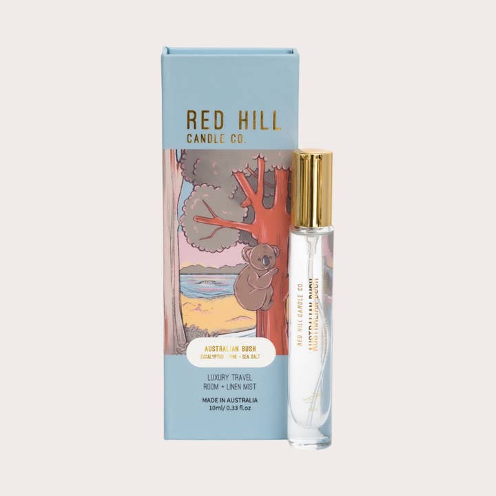 Australian Bush Luxury Travel Room Mist & Linen Spray for wholesale by Red Hill Candle Co.