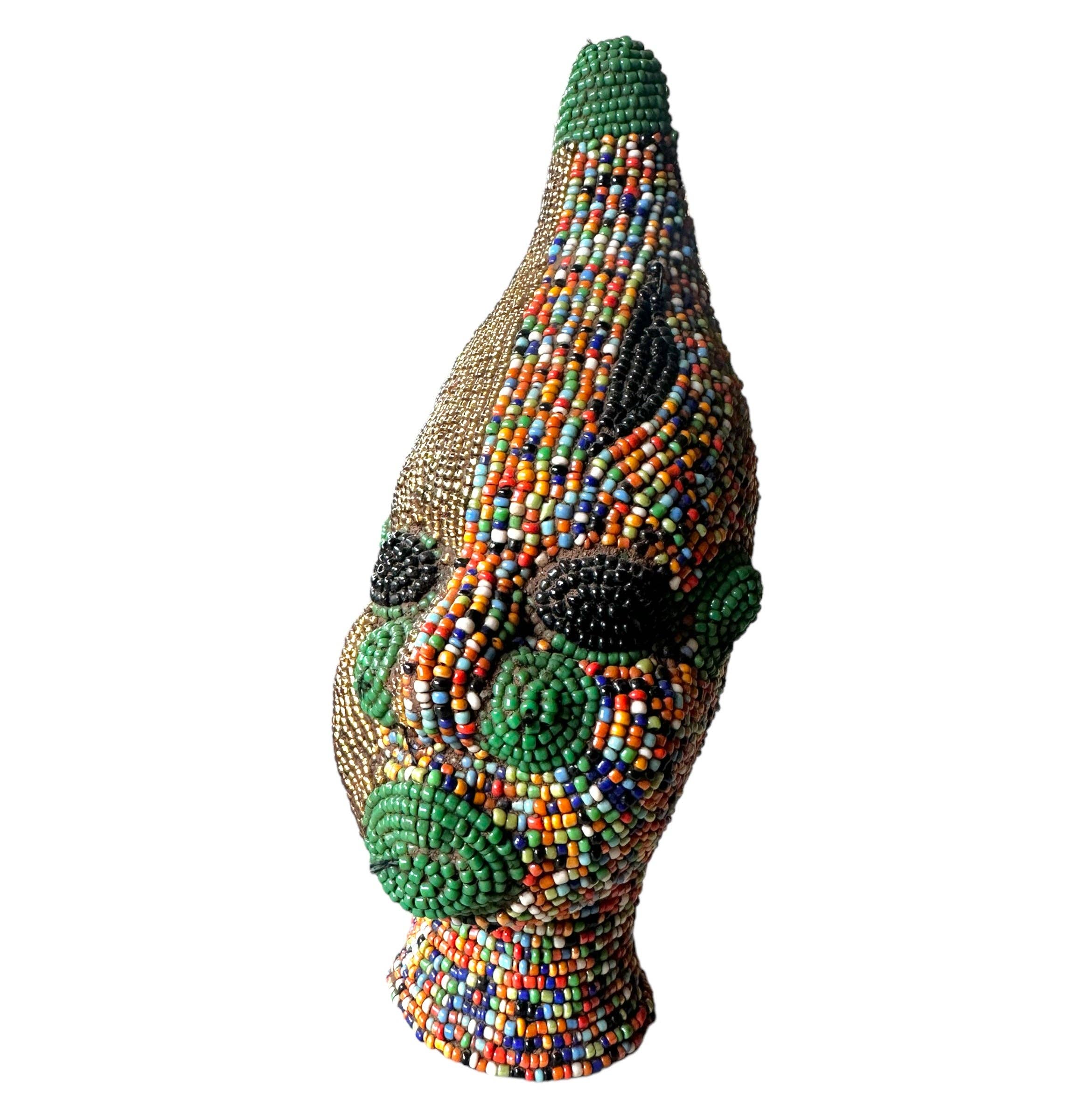 SOUK in the CITY - Wholesale Decorative Figurine - SMALL Bamileke Statues - new design8