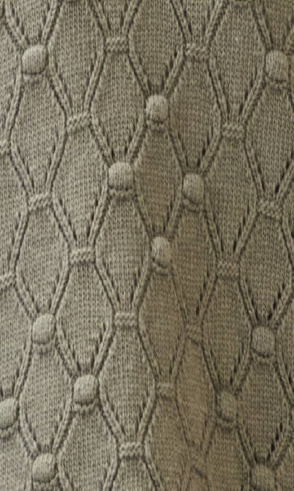 Final Touch – Top de malha - Mulher por atacado – Top de Malha com Manga Curta e Bainha Enrolada - VW612717