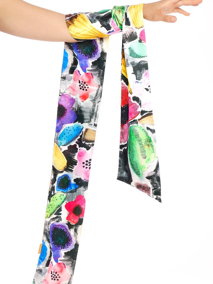 Pañuelo - Foulard largo estampado. Amyris Scarf para venta al por mayor de Mamatayoe