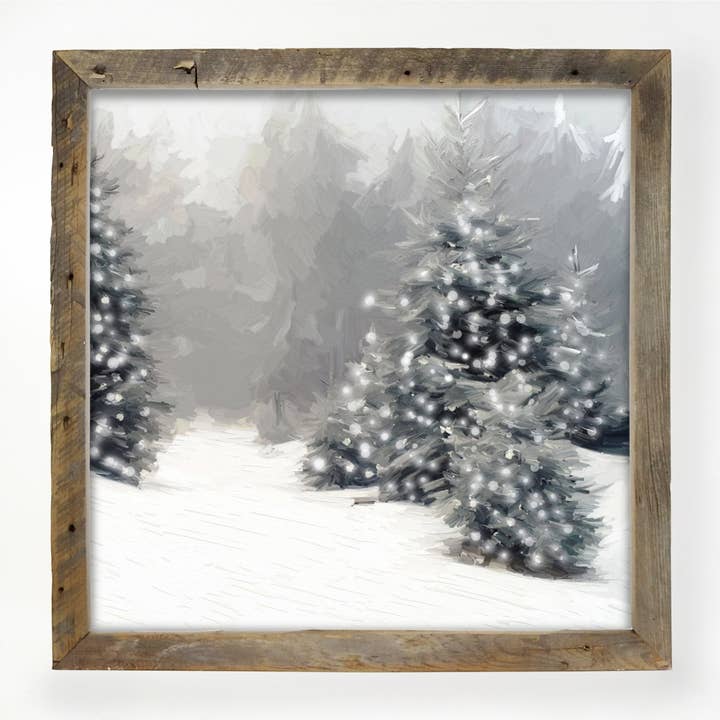 ginger blue - Wholesale Christmas Wall Art - Tree 2- Black and White