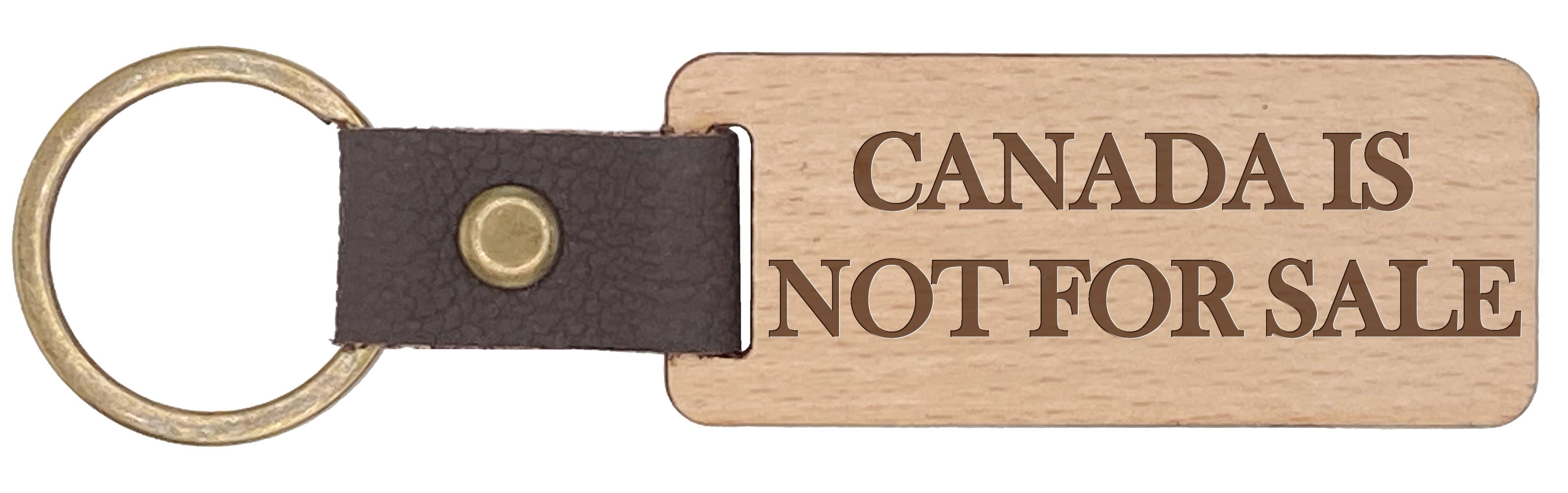 Imagine Imports - Wholesale Keychain - Unisex - Canada is not for sale keychain5