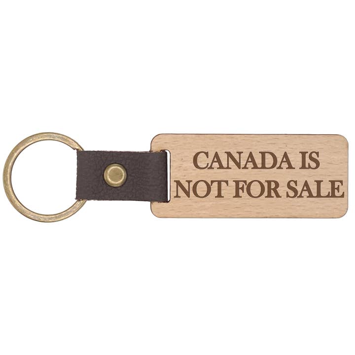 Imagine Imports - Wholesale Keychain - Unisex - Canada is not for sale keychain5