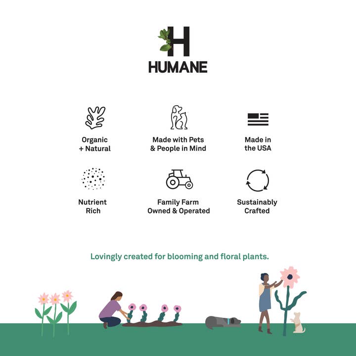 Humane - Wholesale Fertilizer - Flower & Fruit Outdoor Fertilizer, 4lb3