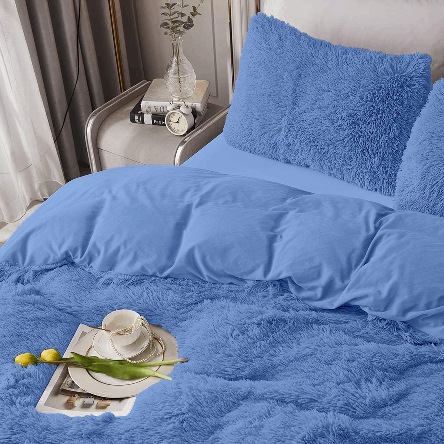 Beach Stone – wholesale Bedding set – Teddy Cuddles Hug & Snug Duvet Cover Bedding Set With Pillowcase Cosy & Warm20