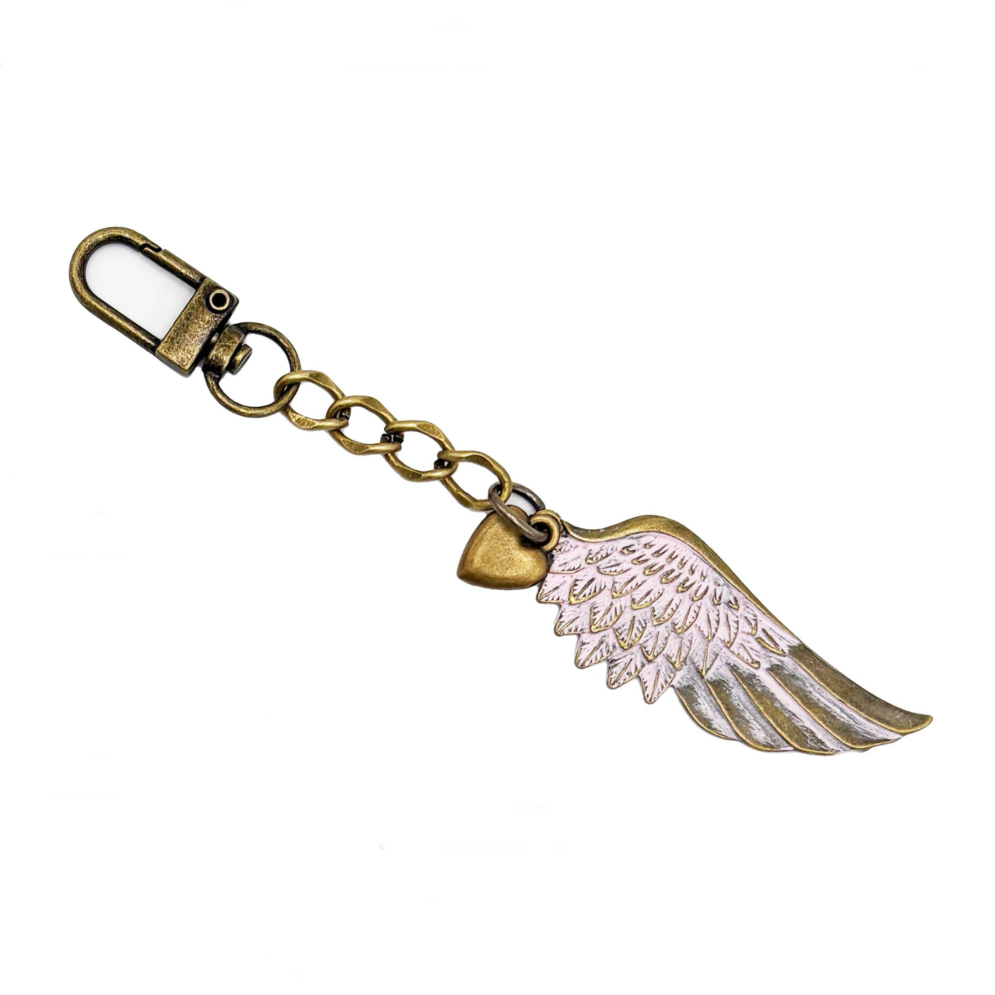 Gleeful Peacock - Wholesale Purse/Bag Accessory - Women's - Wing & a Prayer Boho Bag Charm/Keychain0