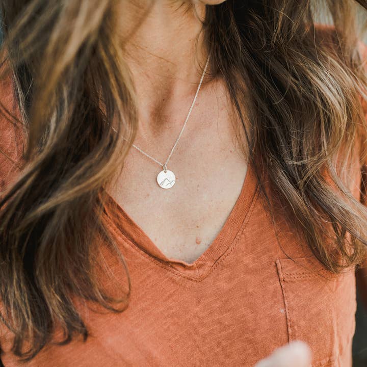 Becoming Jewelry - Wholesale Pendant/Charm Necklace - Mountains Are Calling Necklace3