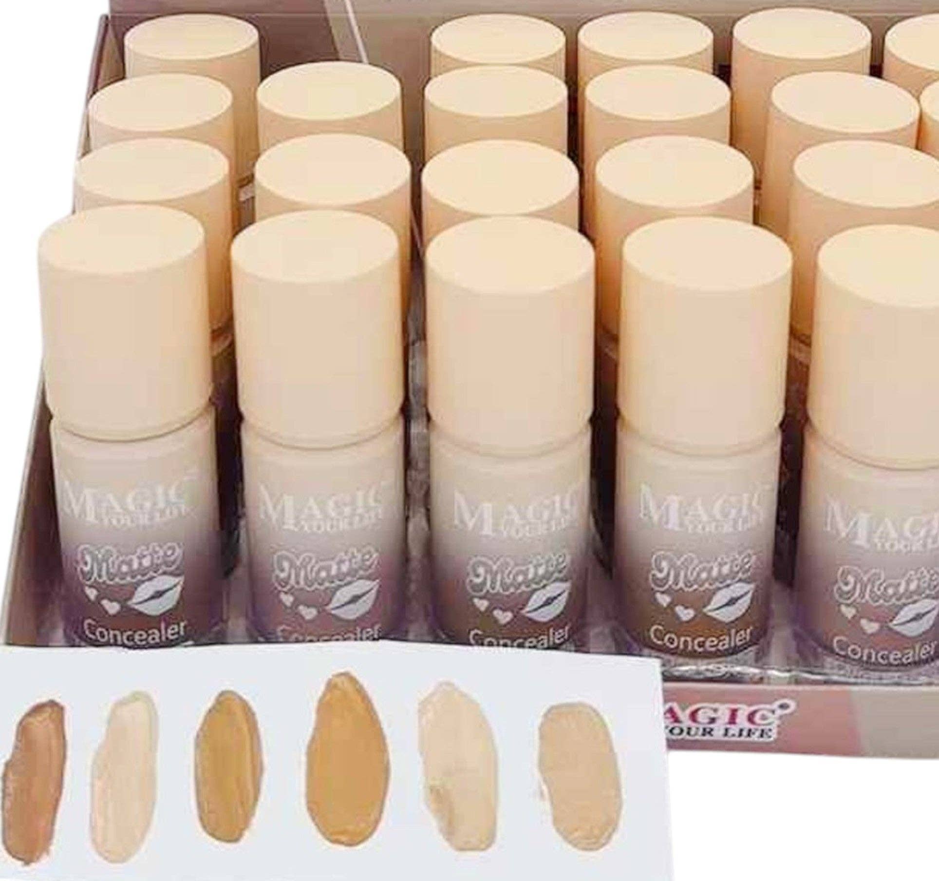 ASSORTED Magic Your Life Super Glow Matte Concealer MA06 (24PC) for wholesale on Faire2