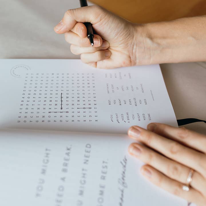 Margot + Co. - Wholesale Book - Adult - The Wordsearch Book: Becoming