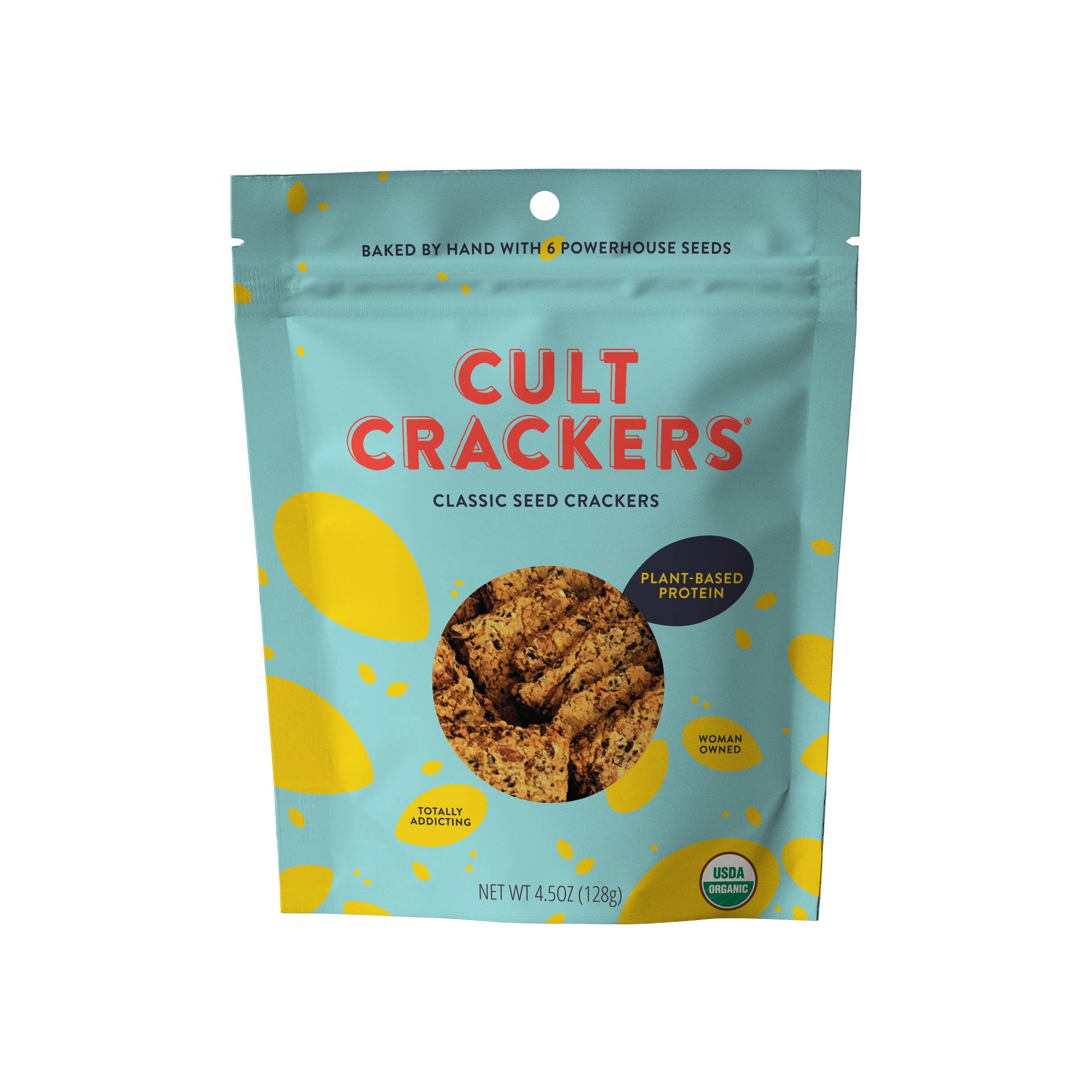Cult Crackers - Wholesale Crackers - Classic Seed Crackers Healthy Gluten Free Organic Snacks