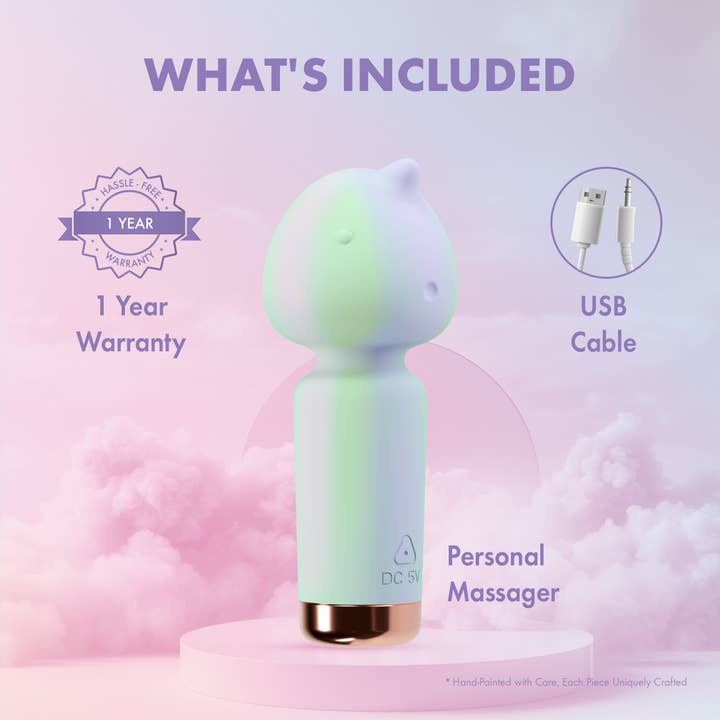Blush - Wholesale Sex Toy - Play With Me - Unicorn Dreams - Silicone Clitoral Vibrator6