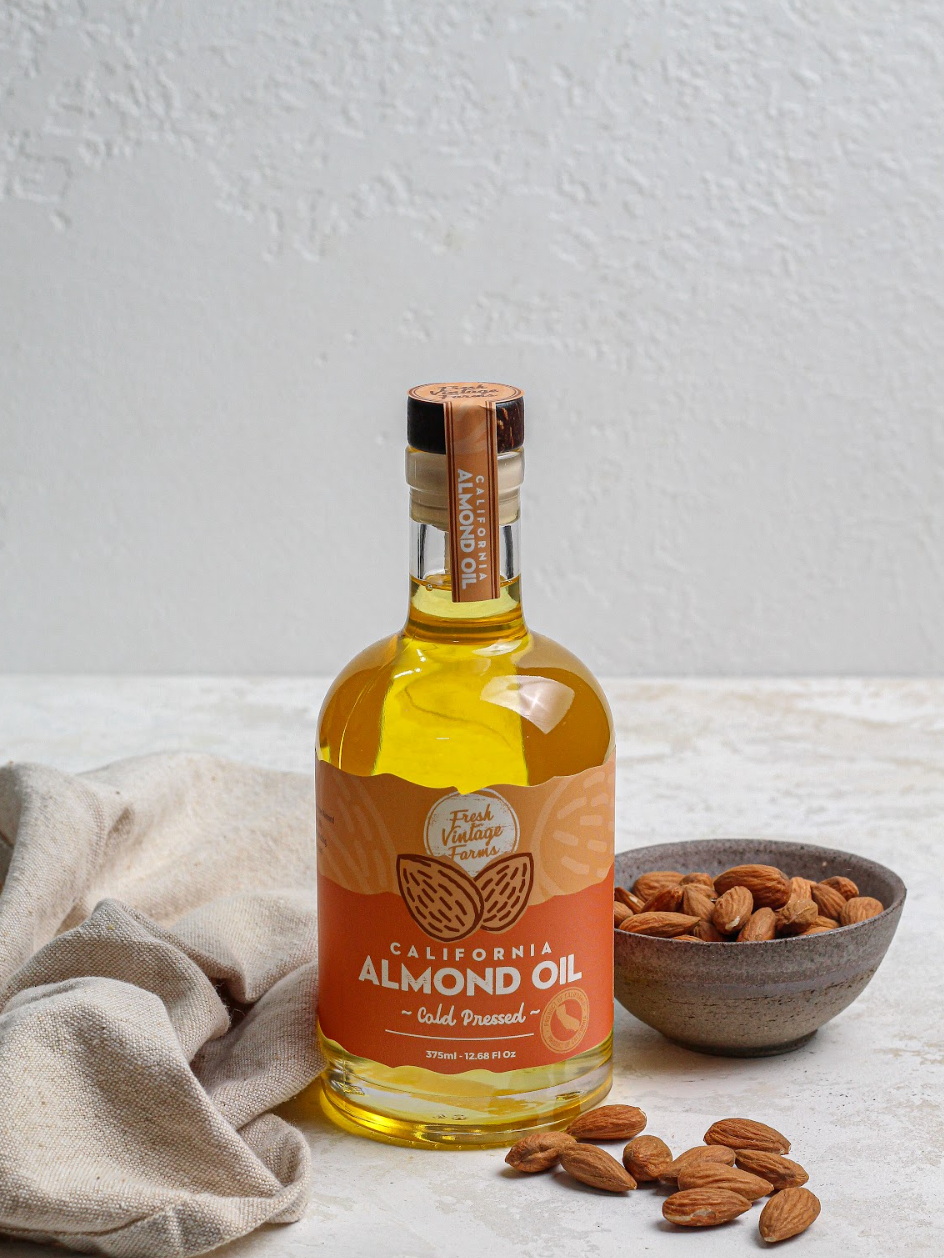 Fresh Vintage Farms - Wholesale Cooking Oil - Almond Oil - Virgin (Cold Pressed)1