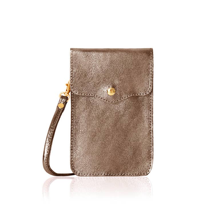 MONTTE DI JINNE – wholesale Phone wallet – women's – Italian Handmade Genuine Leather Phone Bag1