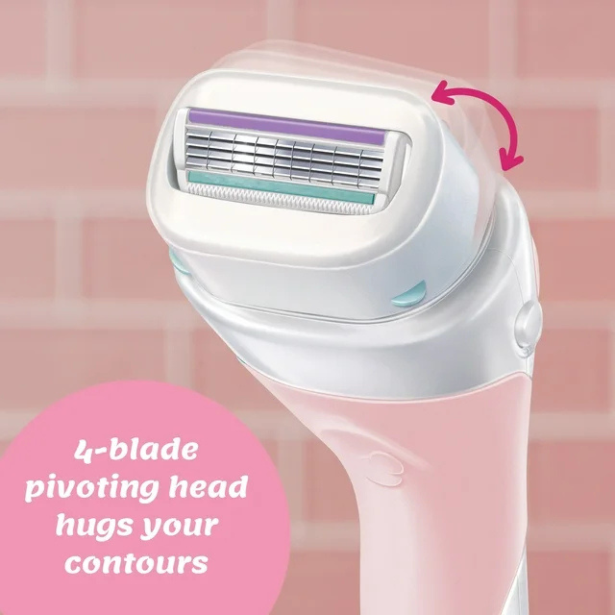 First Choice Buying - Vente Rasoir - Pack Varié de Rasoirs pour Femmes Schick Intuition – 1 Manche de Rasoir & 4 Recharges de Lames3