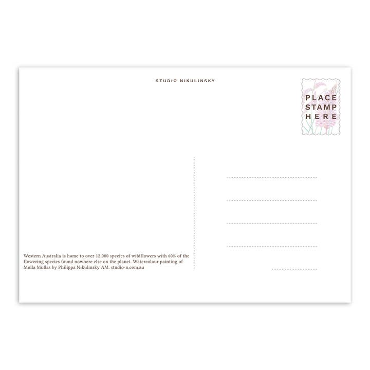 STUDIO NIKULINSKY - Wholesale Postcard - Postcard: Mulla Mullas - Western Australia1