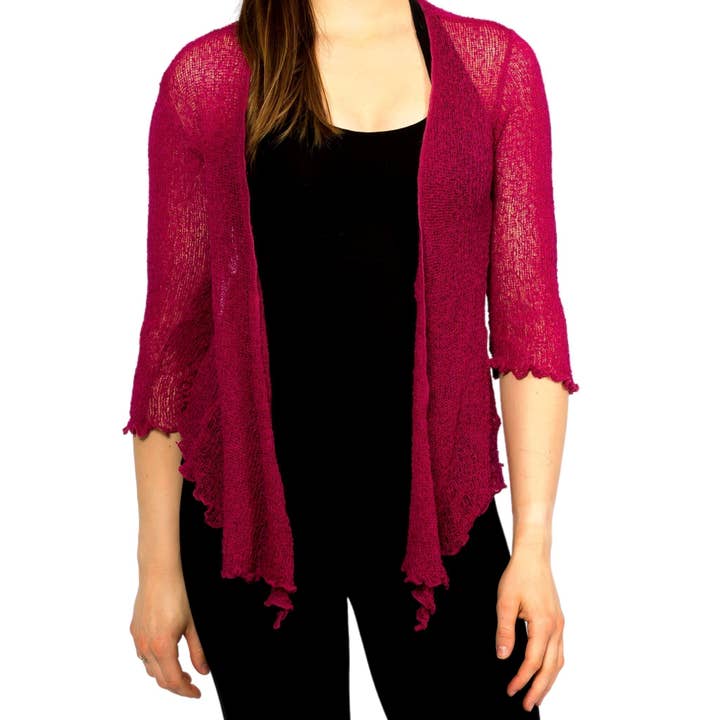 Letvægts sommer cardigan dansesweater for engroshandel hos Ruby Sera