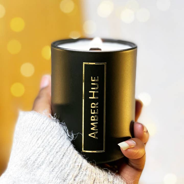 Amber Hue Candles - Wholesale Jar/Filled Candle - Deluxe Candle Collection (Branded or Private Label) 11