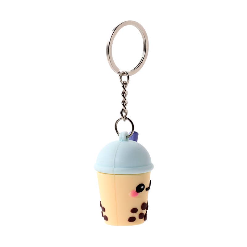 Puckator Ltd – Engroshandel Nøglering - Unisex – Boba the Bubble Tea Foodiemals 3D PVC nøglering4