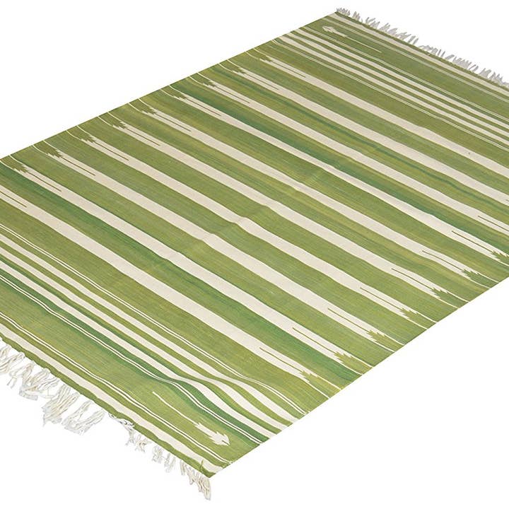 Tapete de Área Jaigarh Tecido à Mão 100% Algodão por atacado de Jaipur RugHauz