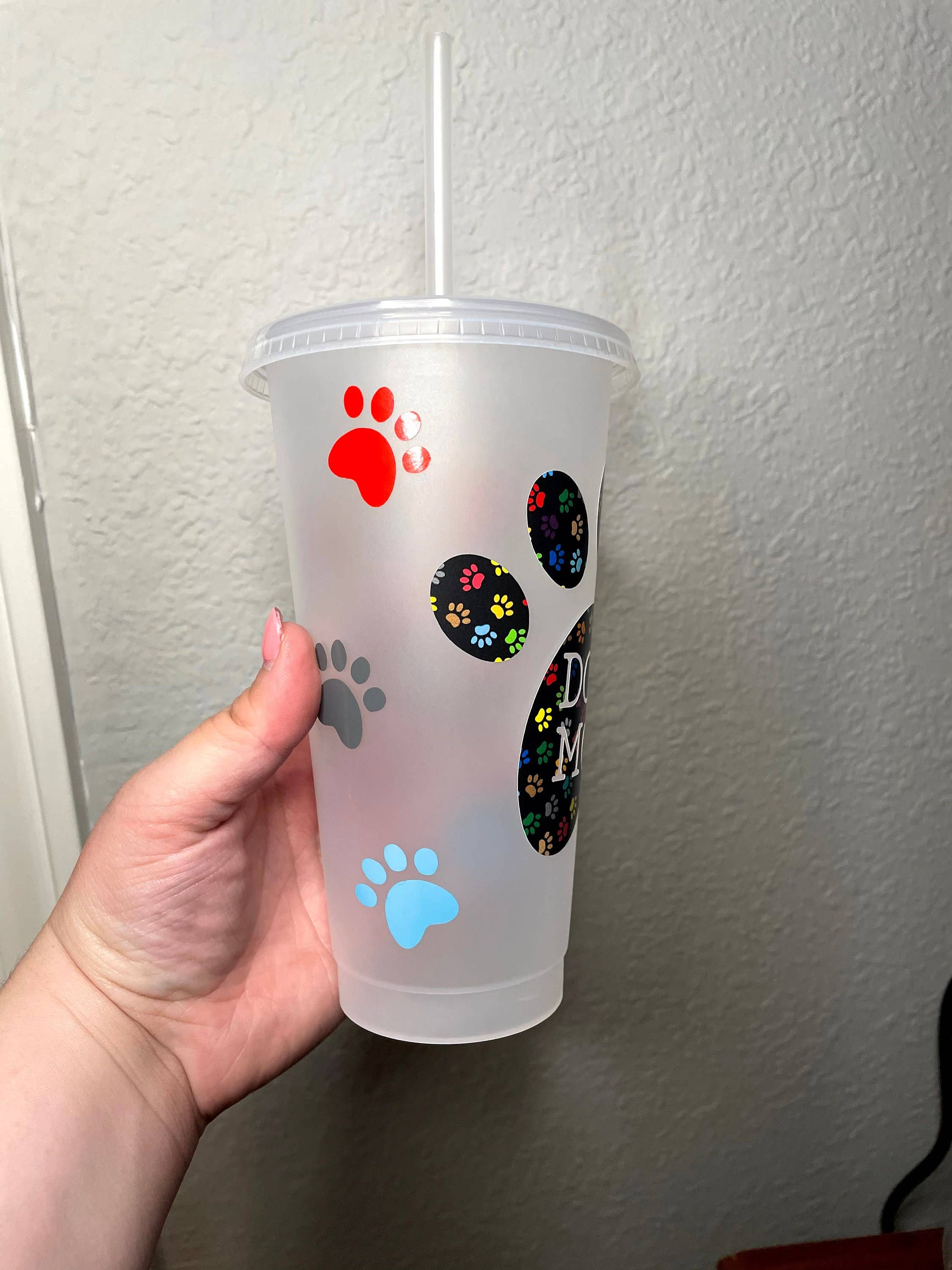 Dog Mom Cold Cup Tumbler – The Dog Mom co.