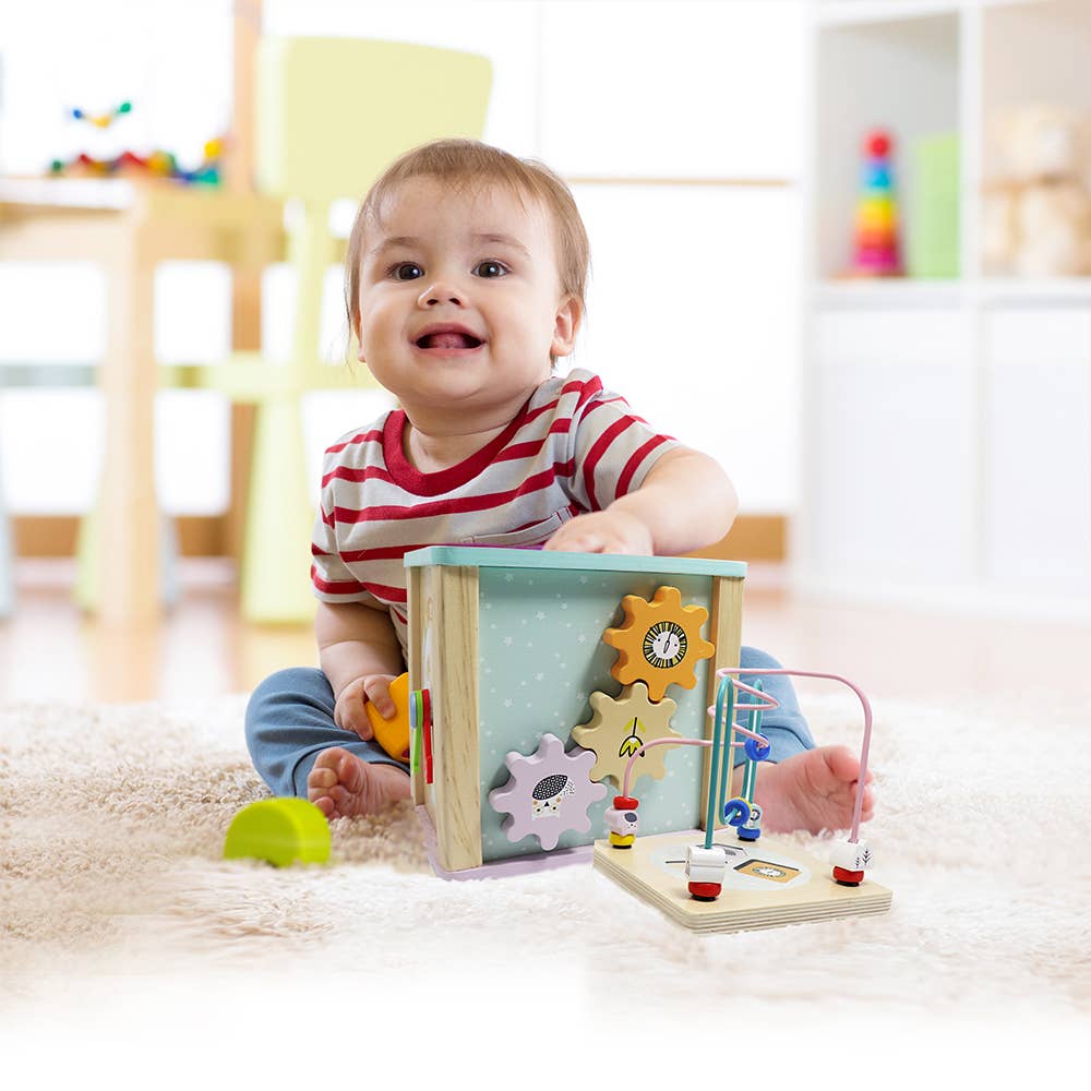 Leo & Friends - Vente Jouet en bois – enfant - Jouet d'activité en bois LEO & FRIENDS pour filles de 1 ou 2 ans12