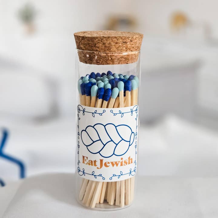 Salt Sparkle Shalom - Wholesale Gift bag set/pack - Eat Jewish for Eight Nights – Melinda Strauss × Salt Sparkle Shalom Chanukah Gift Set5