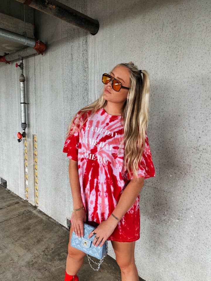 Gameday X3 Tee for wholesale by Distressed Vintage Couture