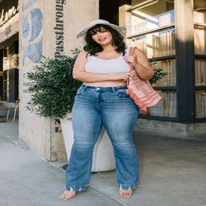Purchase Wholesale plus size flare jeans. Free Returns & Net 60 Terms on  Faire