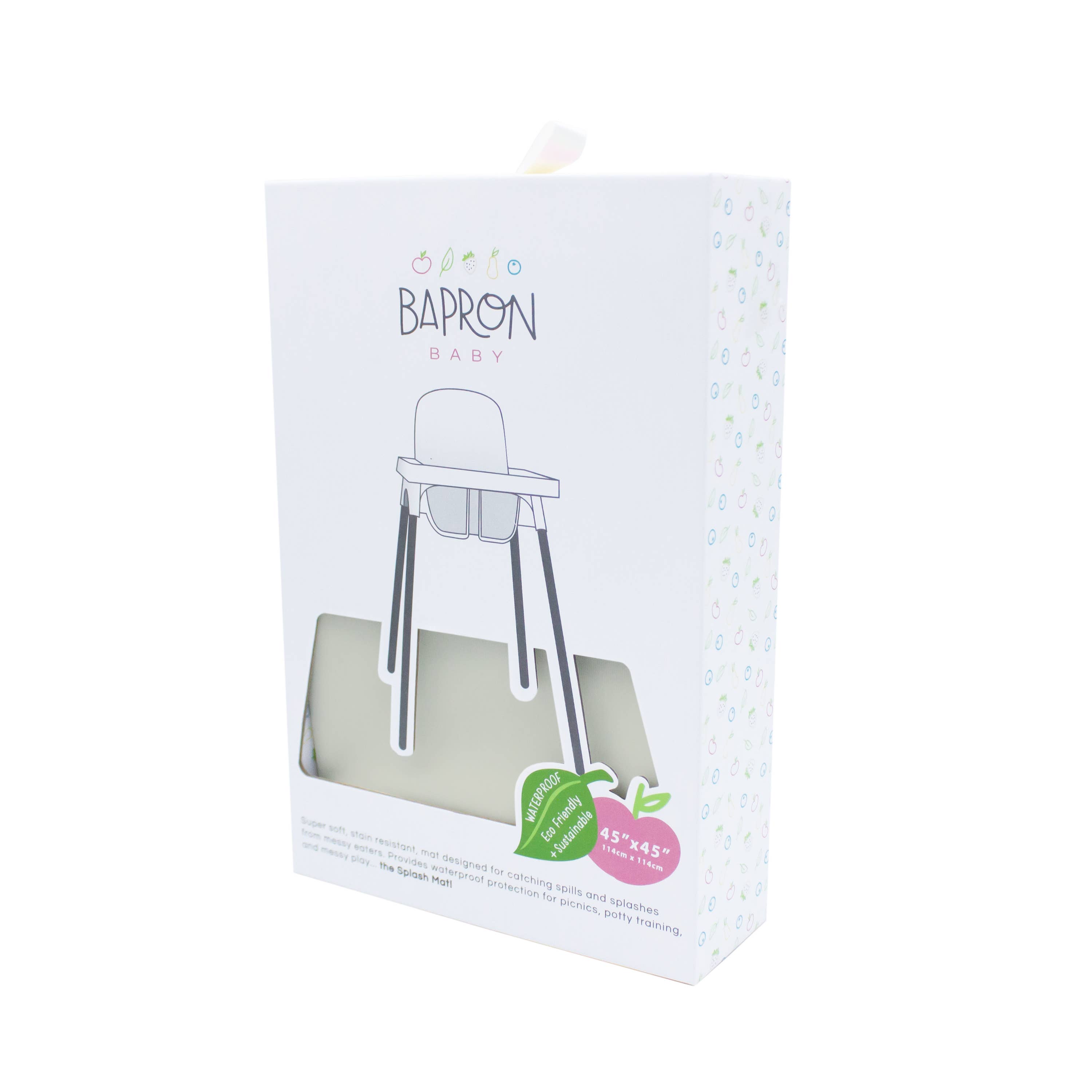 BapronBaby - Wholesale Placemat - Solid Champagne - Splash Mat - A Waterproof Catch-All1