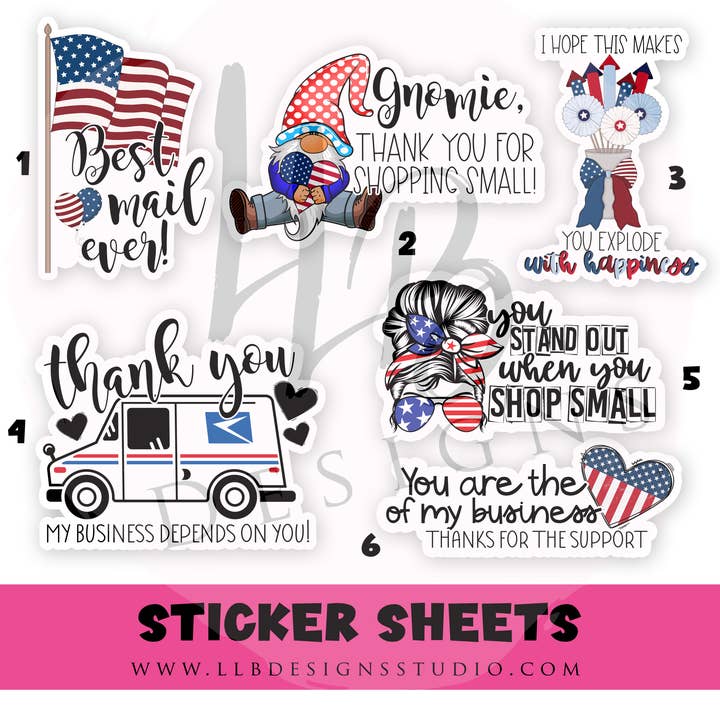 Lady Boss Box Stickers - Pick Your Sticker Sheet | Packaging Stickers | Business Branding | Small Shop Stickers | | Ready To Ship for wholesale by LLB Designs Studio